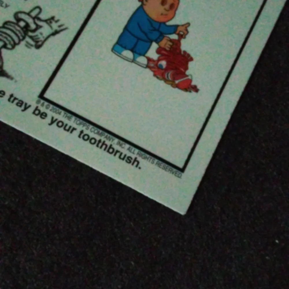 2004 TOPPS GARBAGE PAIL KIDS CLAMMY SAMMY COLLECTOR CONDITION - Picture 3 of 3